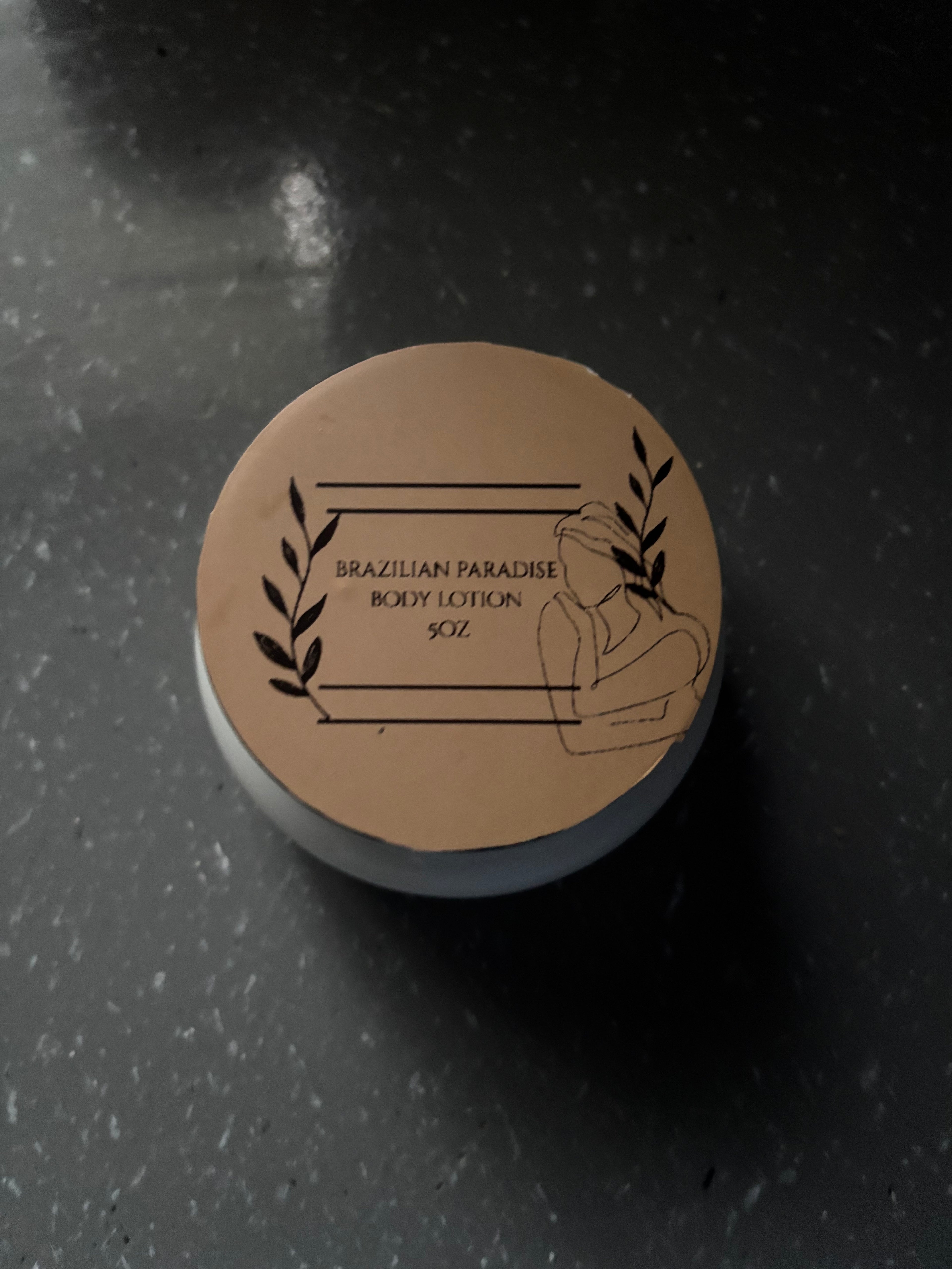 Brazilian paradise body lotion