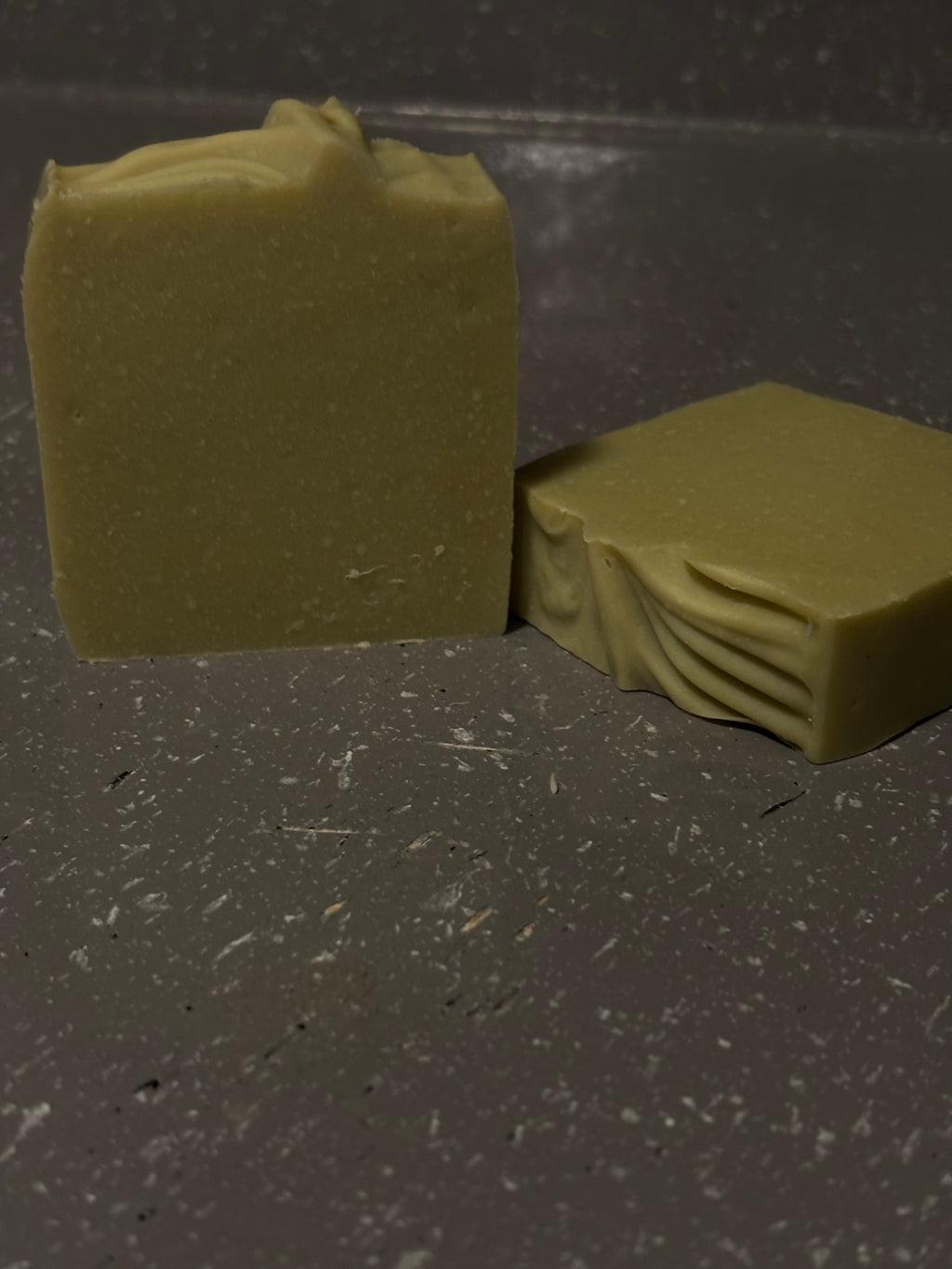 French Green clay soap bar