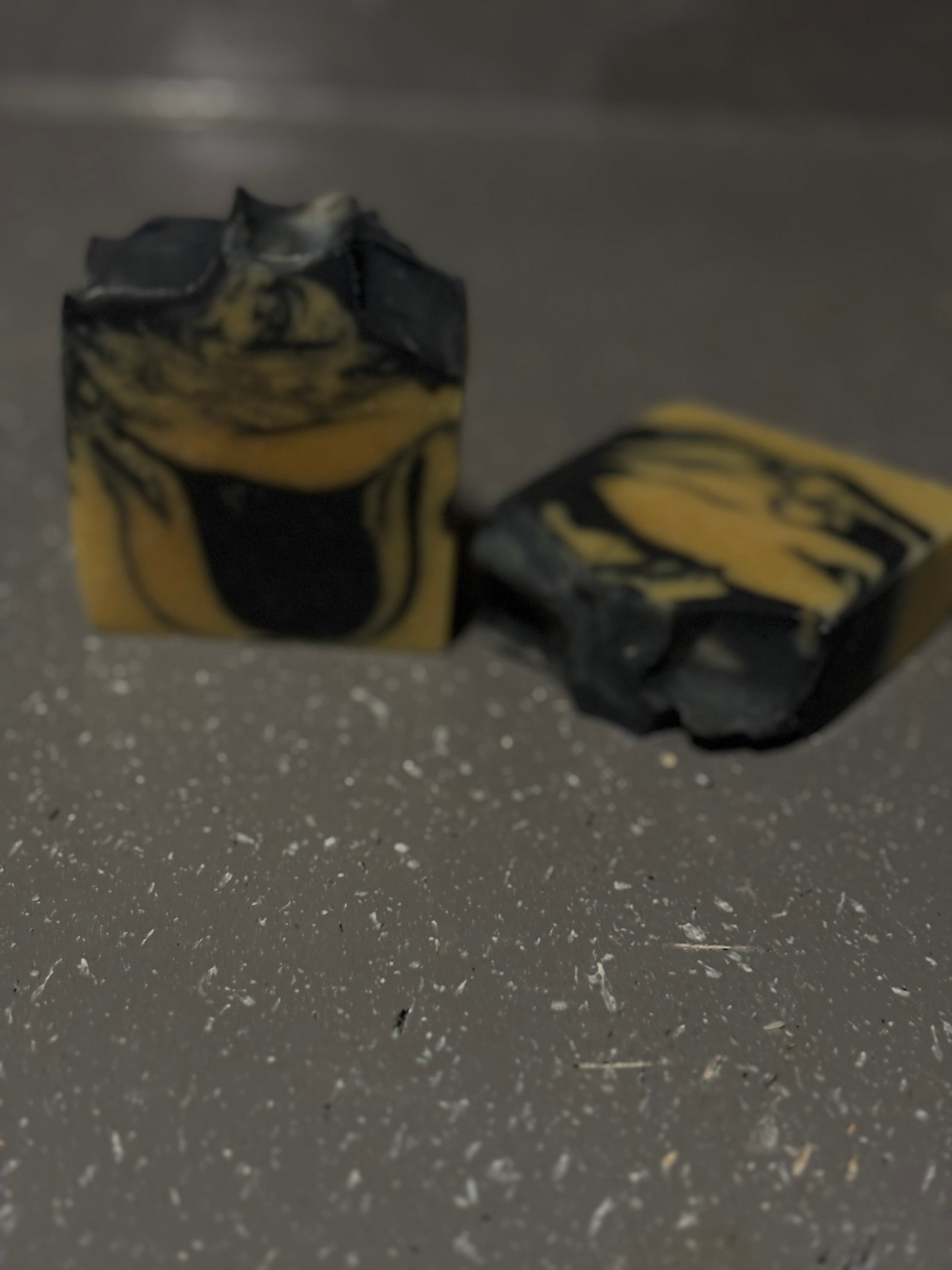 Activated charcoal And Honey soap bar